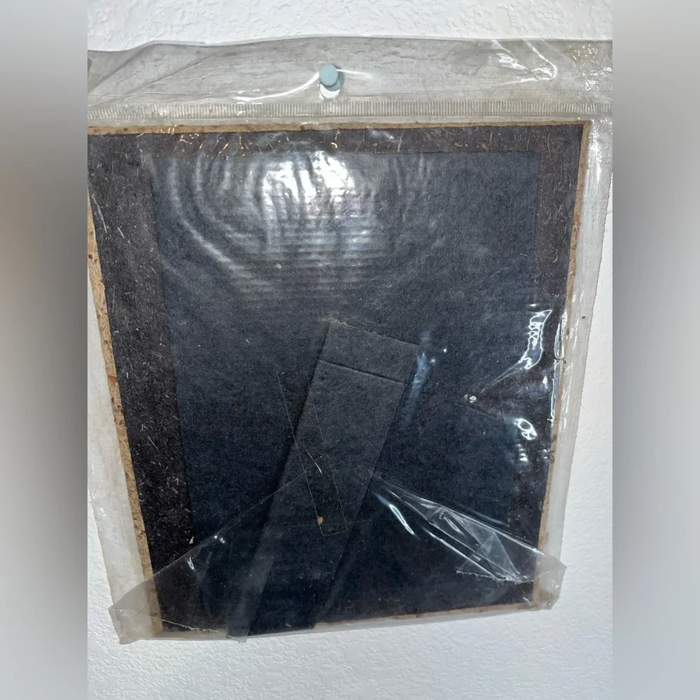 Handmade Natural Fiber Paper Table Top Photo Frame Mixed Media Paper EcoFriendly